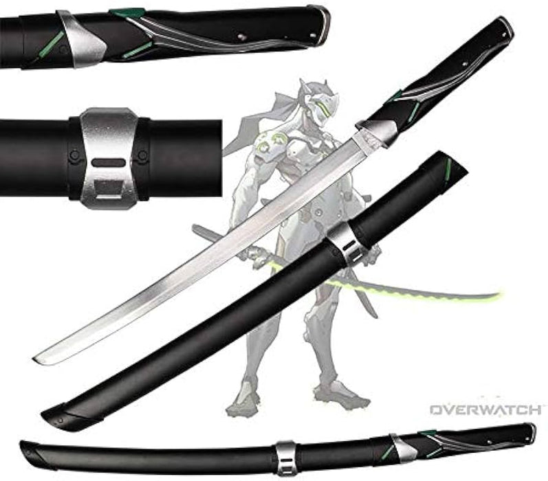 Metal Sword - Overwatch Genji Dragonblade Cybernetic Warrior Steel Replica Short Ver.