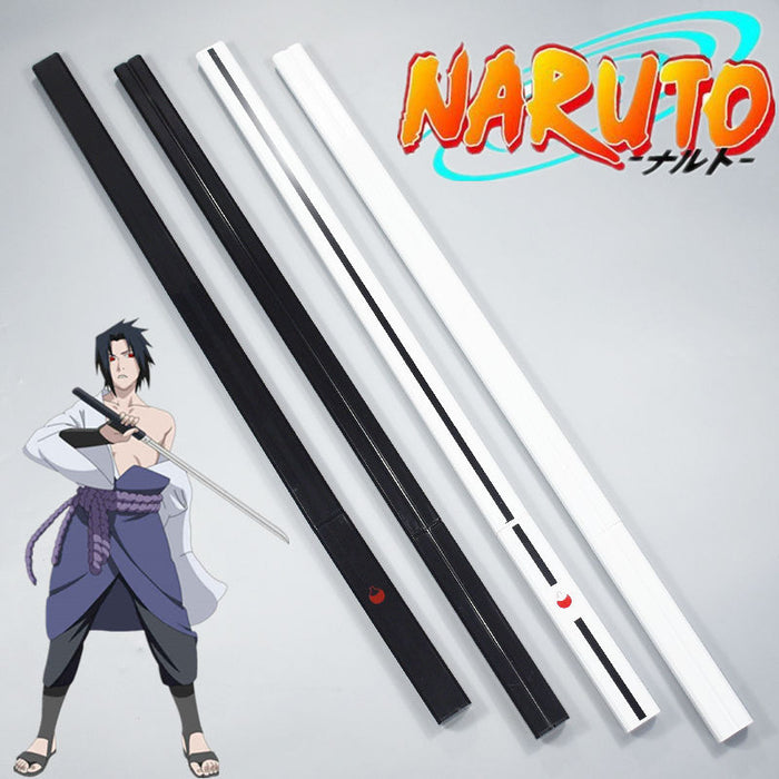 Wooden Sword with Scabbard - Naruto Uchiha Sasuke Cosplay Sword