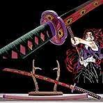 Wooden Sword with Scabbard - Demon Slayer  Kokushibo Cosplay