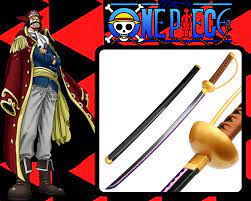 Wooden Sword with Scabbard - One Piece Gol D. Roger Cosplay Sword