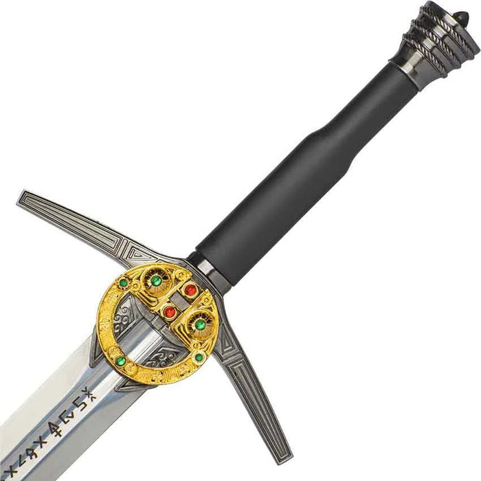 Metal Sword The Netflix Witcher Netflix Series Geralt Rívia Steel Sword c/ BainhaPremium 323c Version