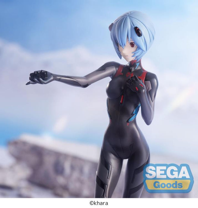 SEGA SPM Rebuild of Evangelion Rei Ayanami (Hand Over) Super Premium Figure