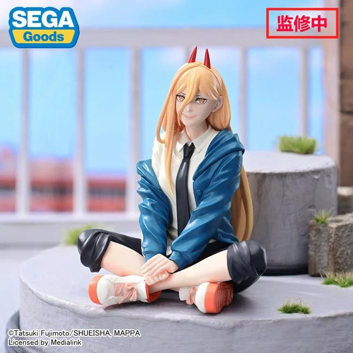 Sega Chainsaw Man Power Premium Perching Figure