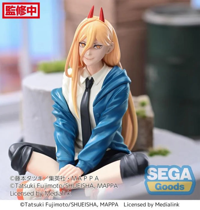 Sega Chainsaw Man Power Premium Perching Figure