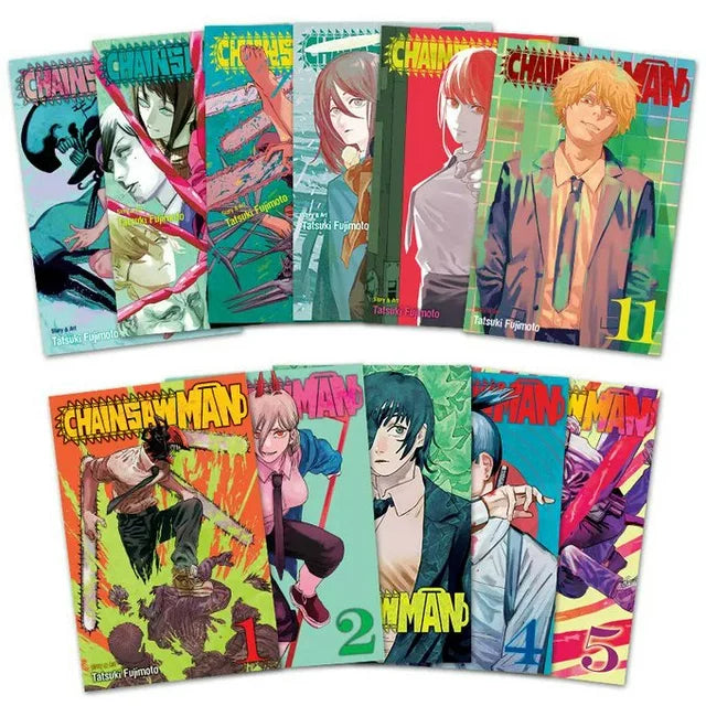Chainsaw Man Box Set: Includes volumes 1-11 Manga Book Set