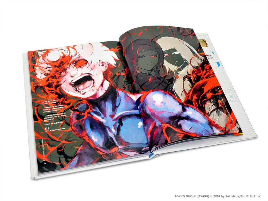 Tokyo Ghoul Illustrations: zakki Hardcover Book