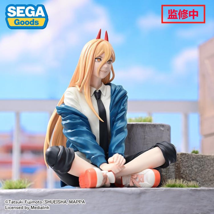 Sega Chainsaw Man Power Premium Perching Figure