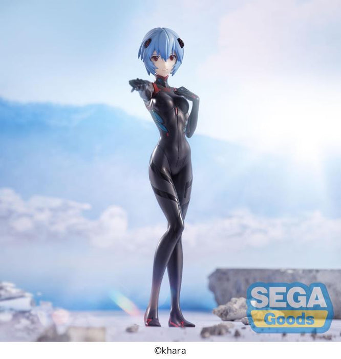 SEGA SPM Rebuild of Evangelion Rei Ayanami (Hand Over) Super Premium Figure