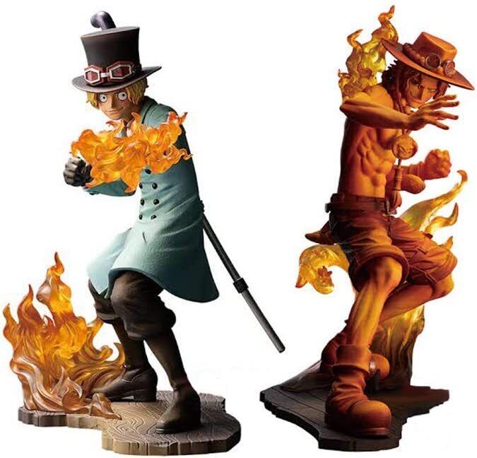 ONE PIECE STAMPEDE MOVIE - POSING FIGURE BROTHERHOOD III PORTGAS D ACE VOL.2  (collectable and very rare on the market) FIGURE