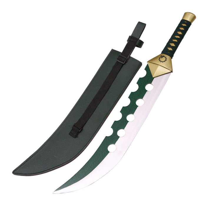 Metal sword Anime Cosplay Sword  Seven Deadly Sins Meliodas Lostvayne Demon Sword 329