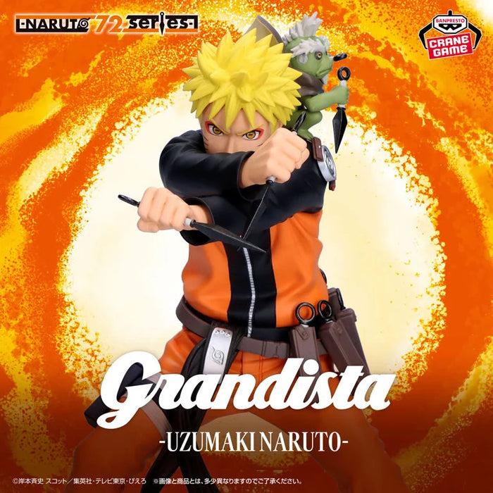 Bandai Banpresto Naruto 72 Series Grandista 45 Naruto Uzumaki Figure