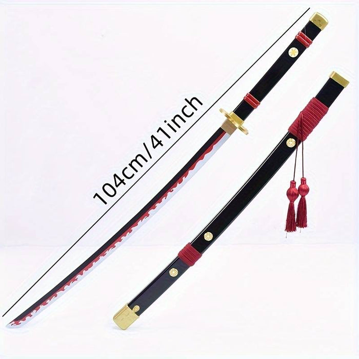 Metal Katana / Sword Roronoa Zoro One Piece Enma Black Sword (266/266B)