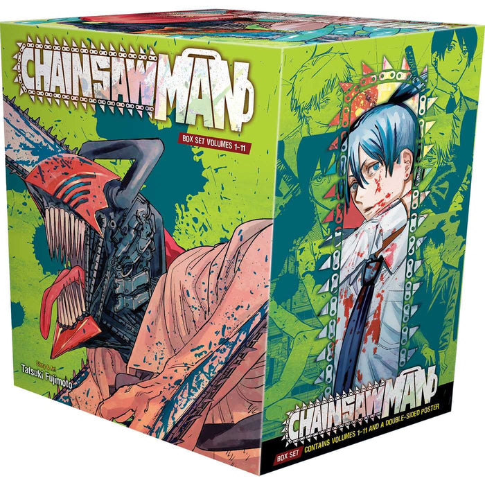 Chainsaw Man Box Set: Includes volumes 1-11 Manga Book Set