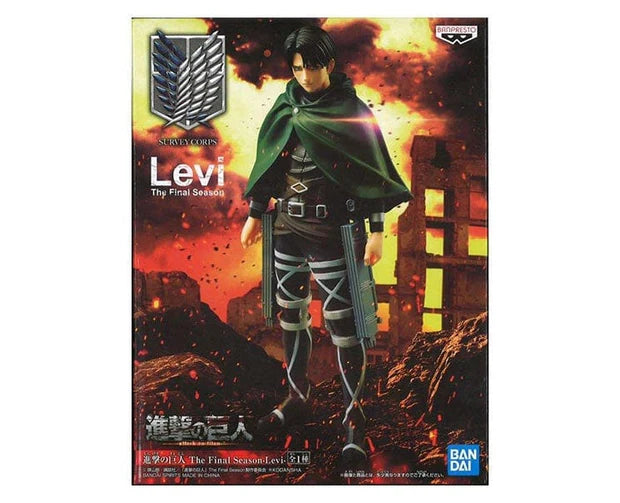 Banpresto - Attack on Titan The Final Season Levi Figure