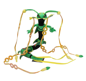 Pokémon Plushy – Mega Rayquaza