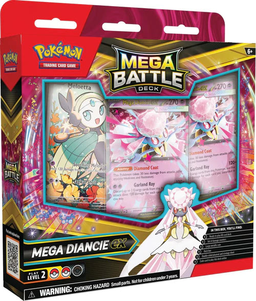Pokemon TCG Mega Gengar & Mega Diancie ex Battle Deck