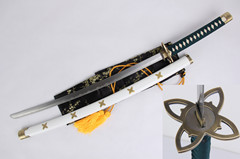 Metal Sword - One Piece Zoro Yubashiri Cosplay Sword Collection
