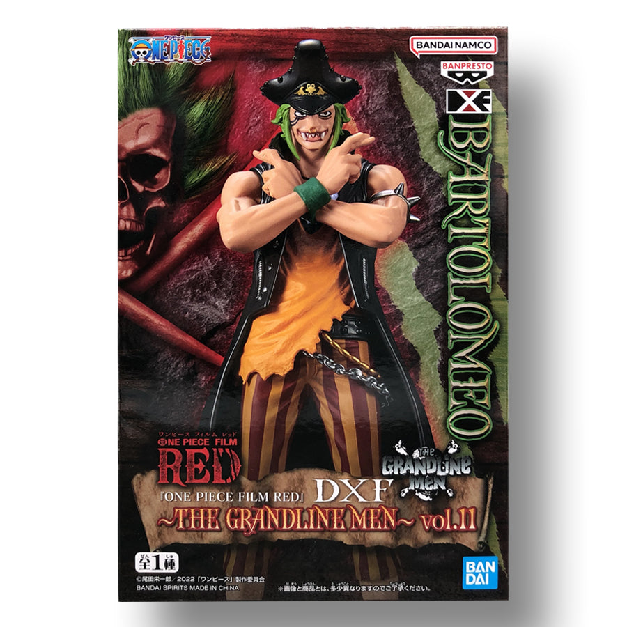 Figurine Banpresto One Piece Film Red - DXF The Grandline Men Vol.11 Bartolomeo Statue