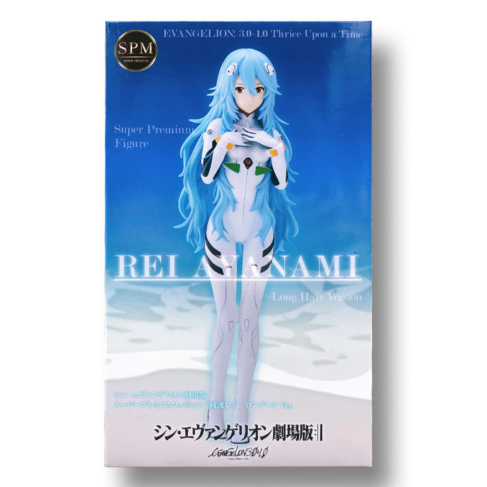 SEGA SPM Rebuild of Evangelion Rei Ayanami (Long Hair Ver.) Super Premium Figure