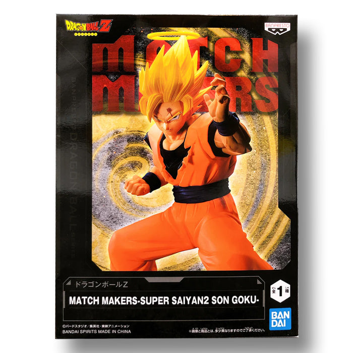 BANDAI BANPRESTO Dragon Ball Z Match Makers Super Saiyan 2 Goku FIGURE