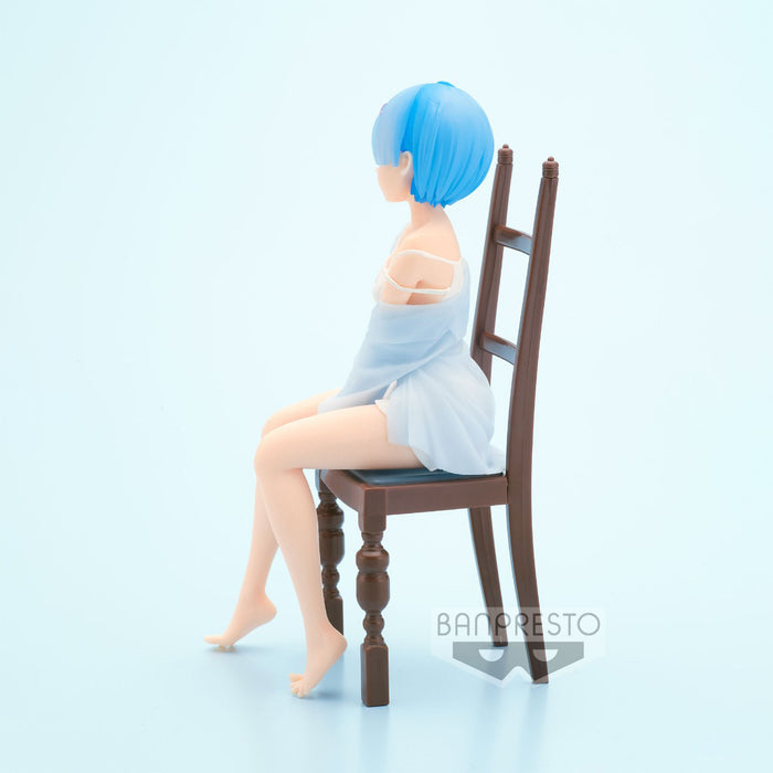 BANDAI BANPRESTO Re:Zero Starting Life in Another World Relax time Rem Figure