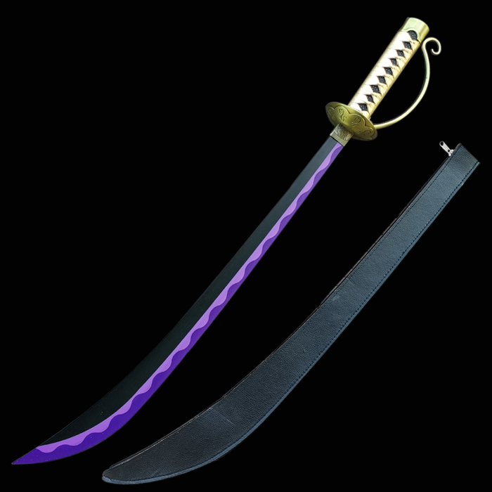 Metal Katana / Sword Gol D. Roger One Piece Gold D. Roger Cutlass Metal Replica Sword (370A/370/370B)