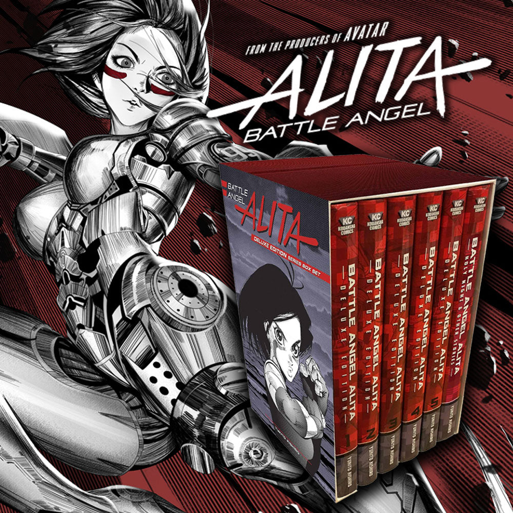Battle Angel Alita Deluxe Complete Series Box Set Hardcover Manga