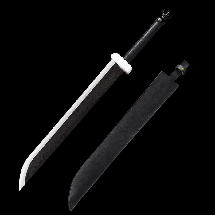 Metal Sword Jujutsu Kaisen – Maki Zenin’s and Toji Fushiguro Sword (Curved/ Straight) 398/398A