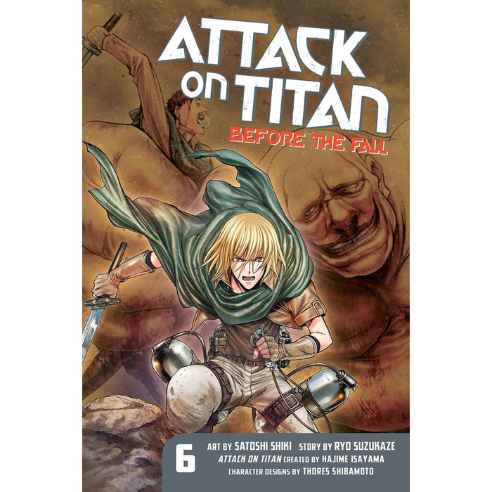 Attack On Titan Before The Fall Manga Books