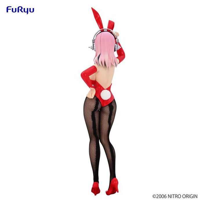 FURYU Nitroplus BiCute Bunnies Super Sonico (Red Rabbit Ver.) Figure