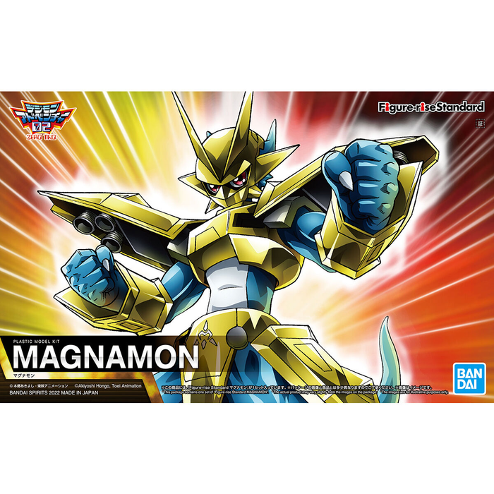 Bandai Figure-rise Standard Digimon Magnamon Model Kit Anime figure