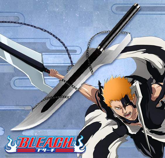 True Tensa Metal Sword T Kurosaki Ichigo's true Bankai Tensa Zangetsu Khyber Swor ...