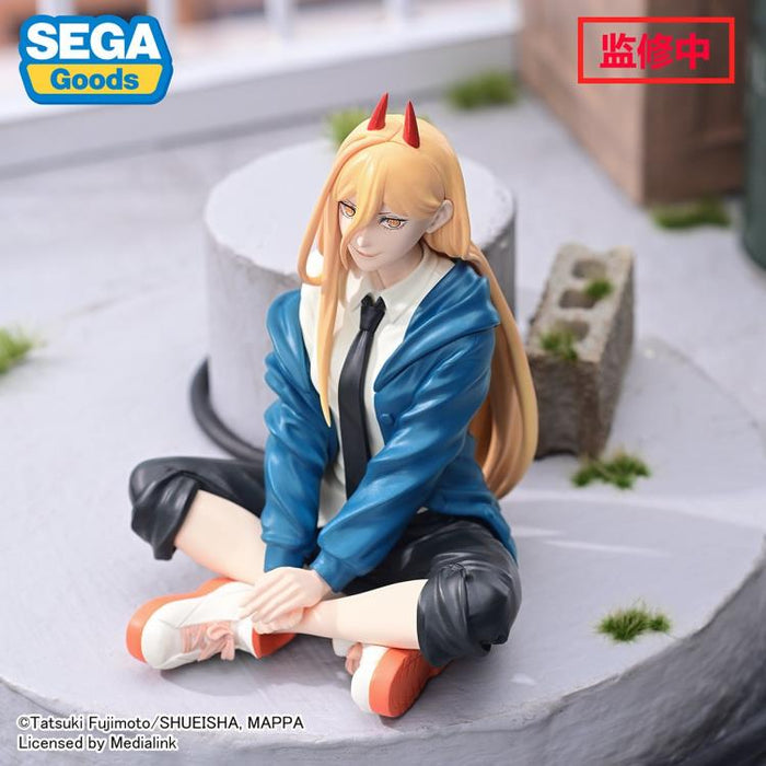 Sega Chainsaw Man Power Premium Perching Figure