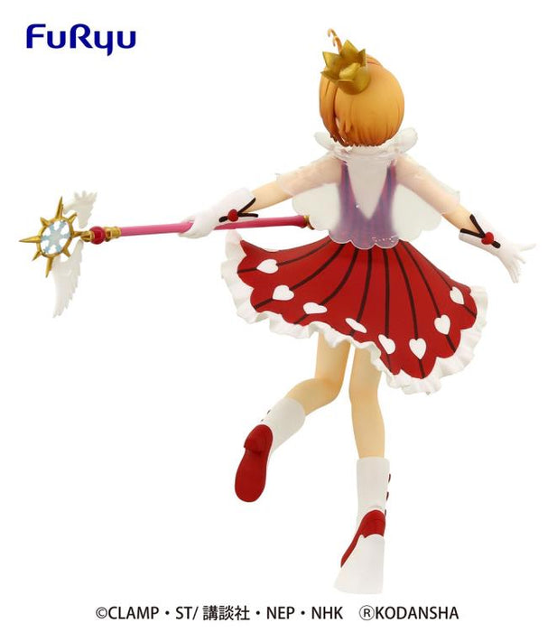 Furyu Cardcaptor Sakura: Clear Card Sakura Kinomoto (Rocket Beat Ver.) Special Figure