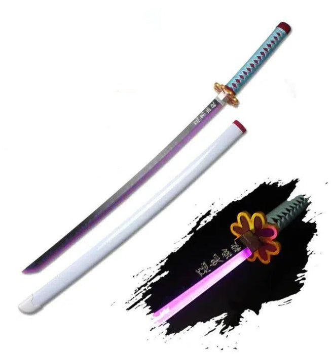 Demon Slayer Mitsuri Light up Wooden Katana (Purple) G201