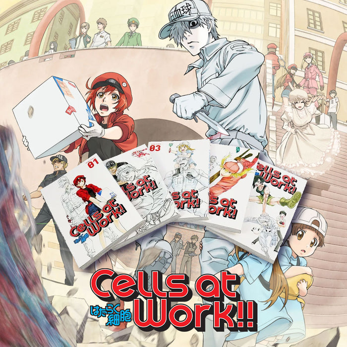 Cells at Work! Manga Books