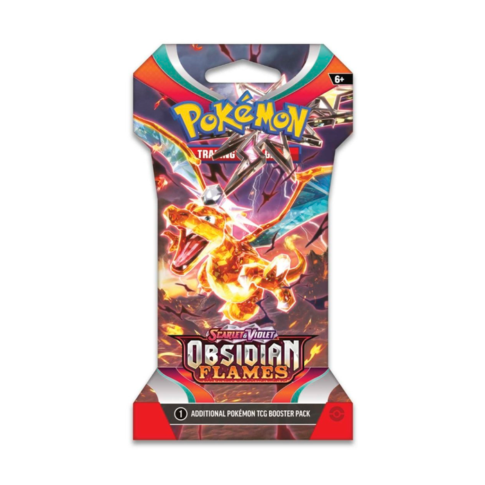Pokemon TCG: Scarlet & Violet: OBSIDIAN FLAMES Booster Pack Trading Cards Pack