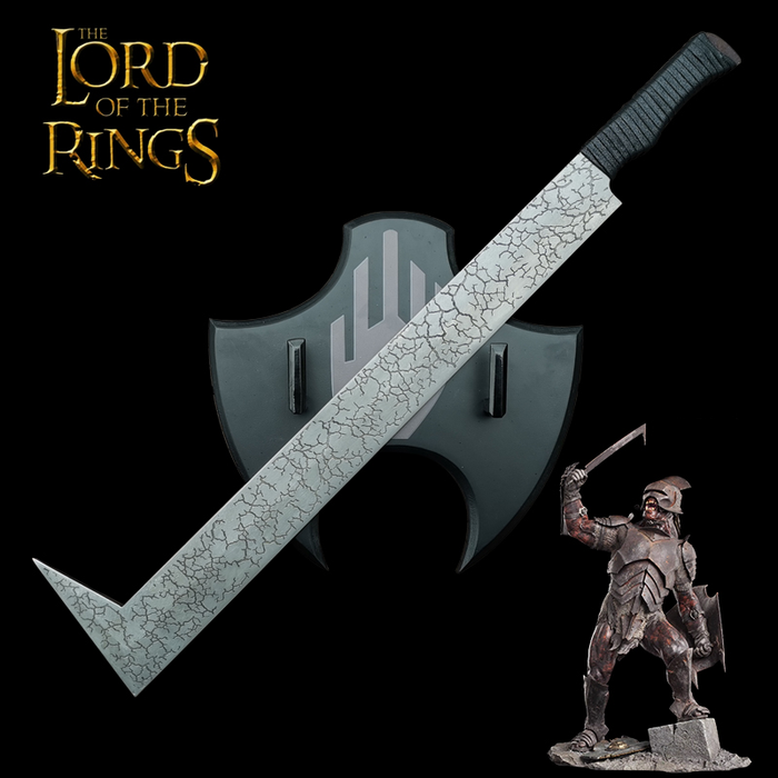 Metal Sword Uruk Hai Scimitar Sword Lord of the Rings 390