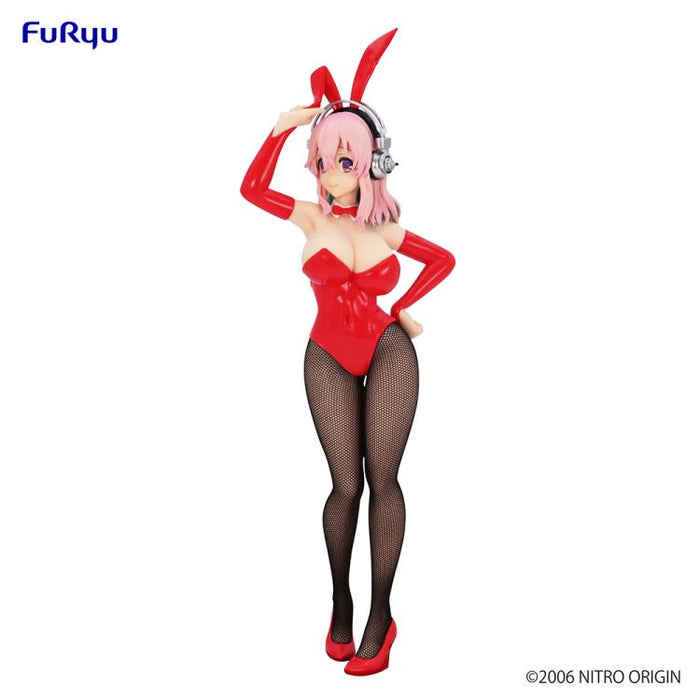 FURYU Nitroplus BiCute Bunnies Super Sonico (Red Rabbit Ver.) Figure