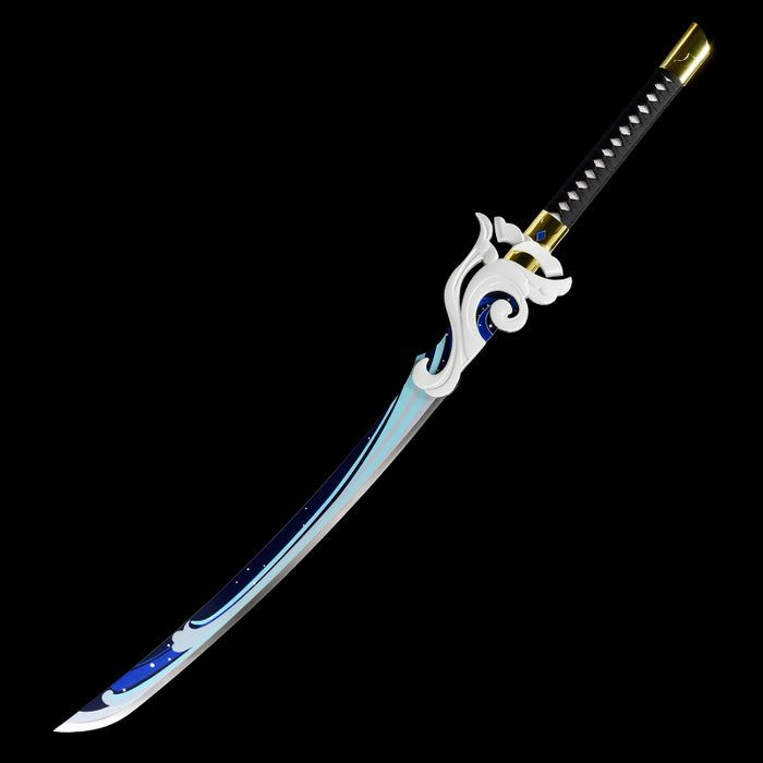 Metal Katana / Sword Akuoumaru Replica Genshin Impact Sword 365