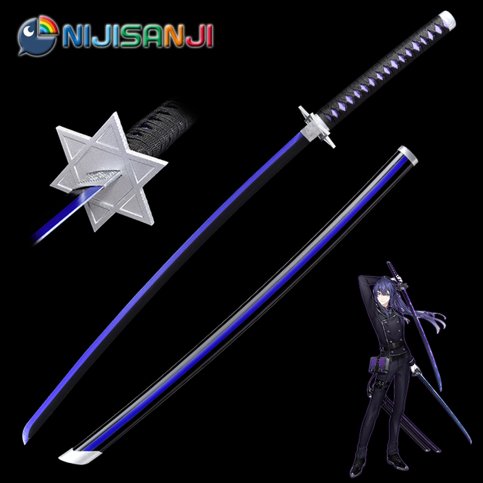 Metal Katana / Sword Nagao Kei NIJISANJI VTuber Anime Cosplay sword 4117/4118