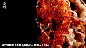Pre-Order GK Garage Kit Resin Figure One Piece - Last Sleep Studios - One Piece Portgas D. Ace Rebirth