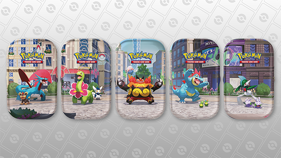 Pre-order Pokémon TCG: Lumiose City Mini Tin (Set of 5) Shipping 5th Jun 2026