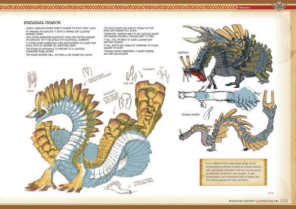 Capcom Monster Hunter Illustrations 3 Book