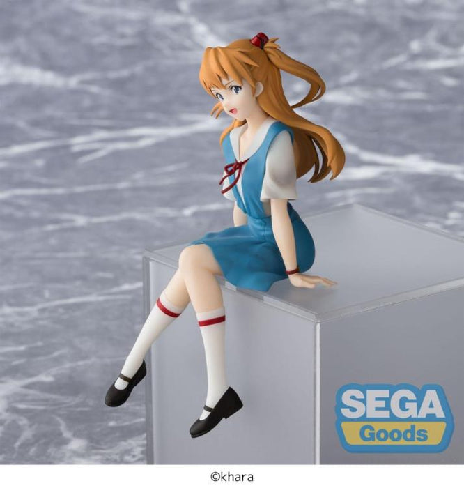 SEGA Rebuild of Evangelion Asuka Shikinami Langley Premium Perching Figure