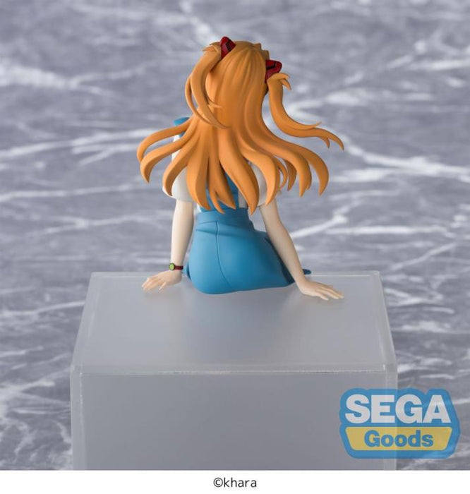 SEGA Rebuild of Evangelion Asuka Shikinami Langley Premium Perching Figure