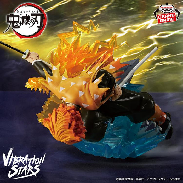 Bandai Banpresto Demon Slayer: Kimetsu no Yaiba Vibration Stars Plus Zenitsu Agatsuma Figure