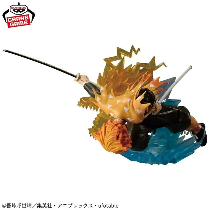 Bandai Banpresto Demon Slayer: Kimetsu no Yaiba Vibration Stars Plus Zenitsu Agatsuma Figure