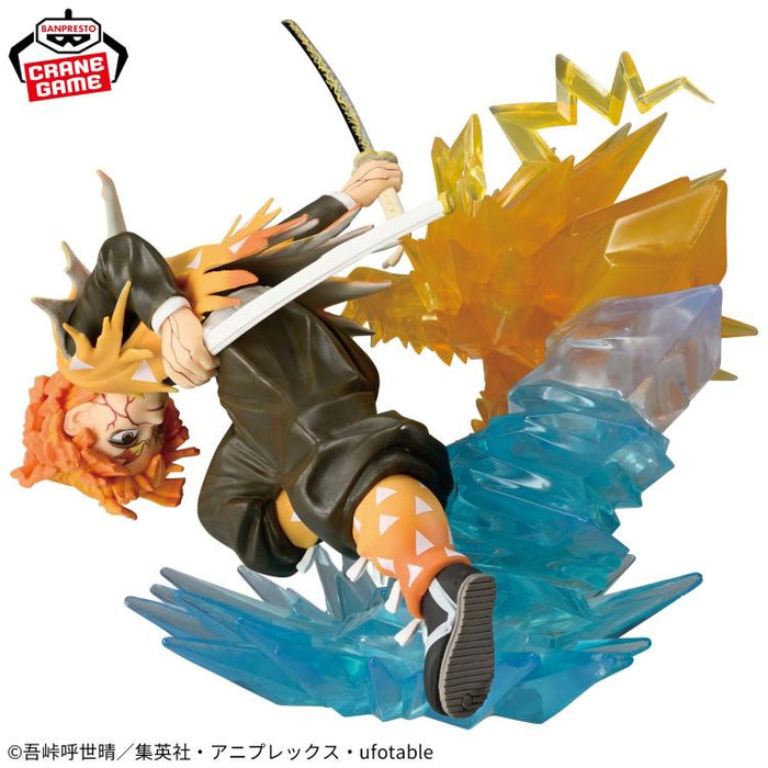 Bandai Banpresto Demon Slayer: Kimetsu no Yaiba Vibration Stars Plus Zenitsu Agatsuma Figure