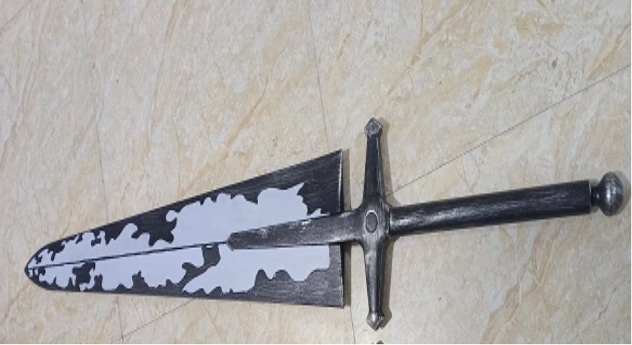 Black Clover - Asta - Demon Slayer Sword - Cosplay Foam Sword 1018-1